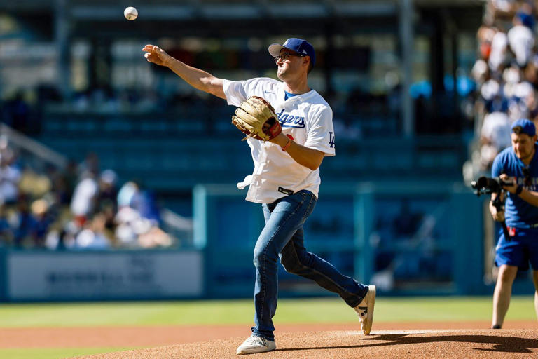 Rob Reiner’s kids Jake and Romy honor dad at Dodgers game with ...