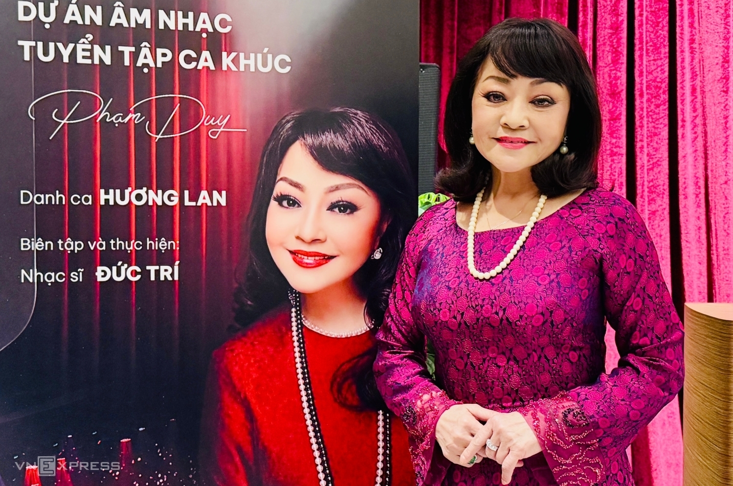 Danh ca Hương Lan áp lực khi hát nhạc Phạm Duy