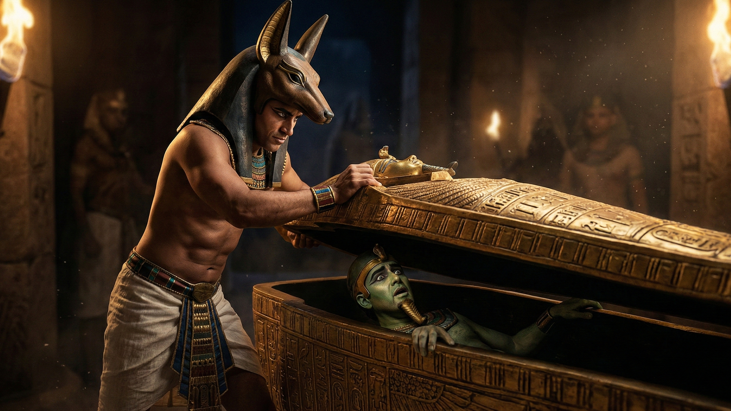 What happens when a god is betrayed by his own brother