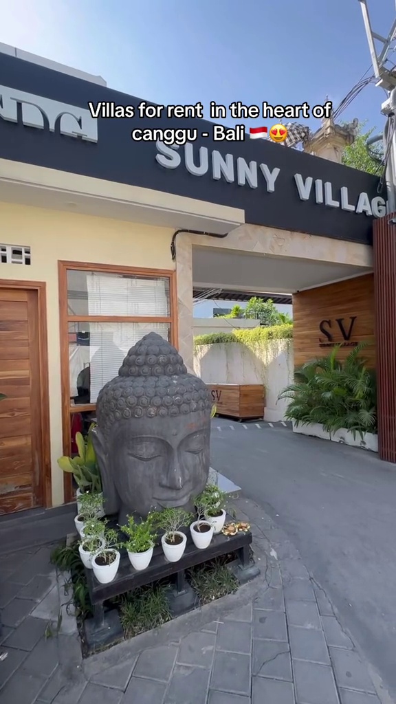 Tour my modern Canggu Bali villa with private pool for rent