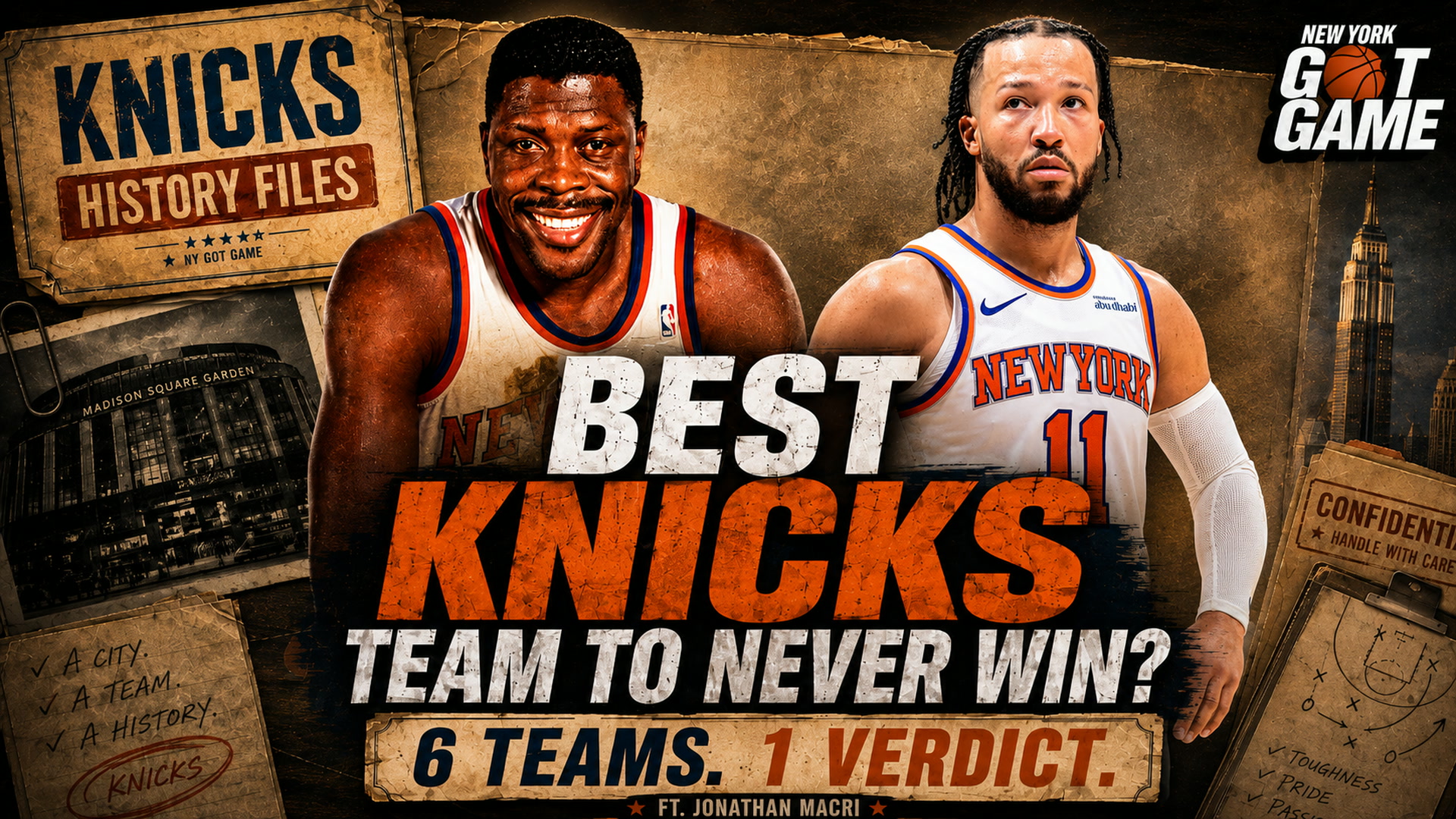 Greatest Knicks team to never win a championship? | NY got game ...