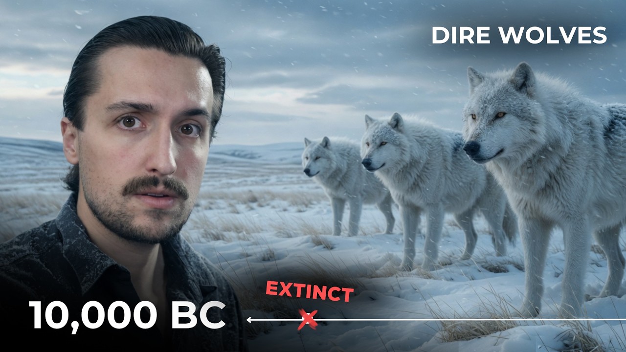 The extinct dire wolves of North & South America