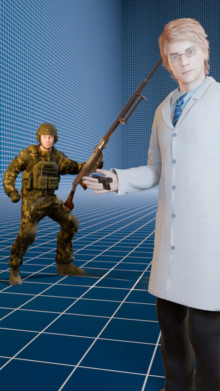 The smallest vs biggest weapons in history