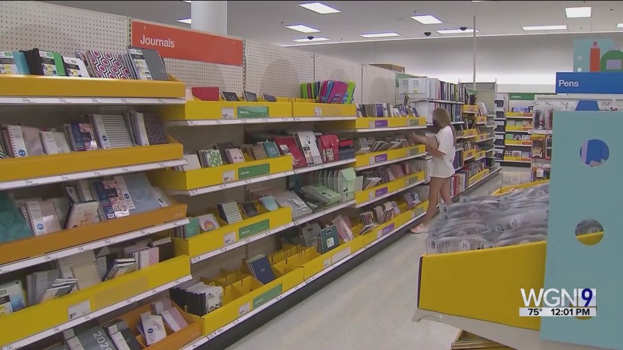 Illinois lowering sales tax later this month for back-to-school shopping