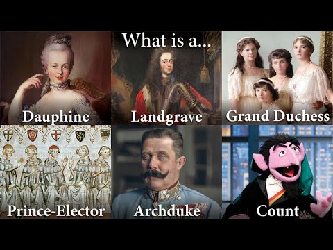 Royalty 101: European Titles of Royalty & Nobility | Ranks of France ...