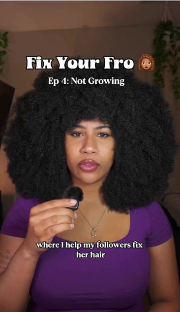 Helping low porosity hair hold moisture better