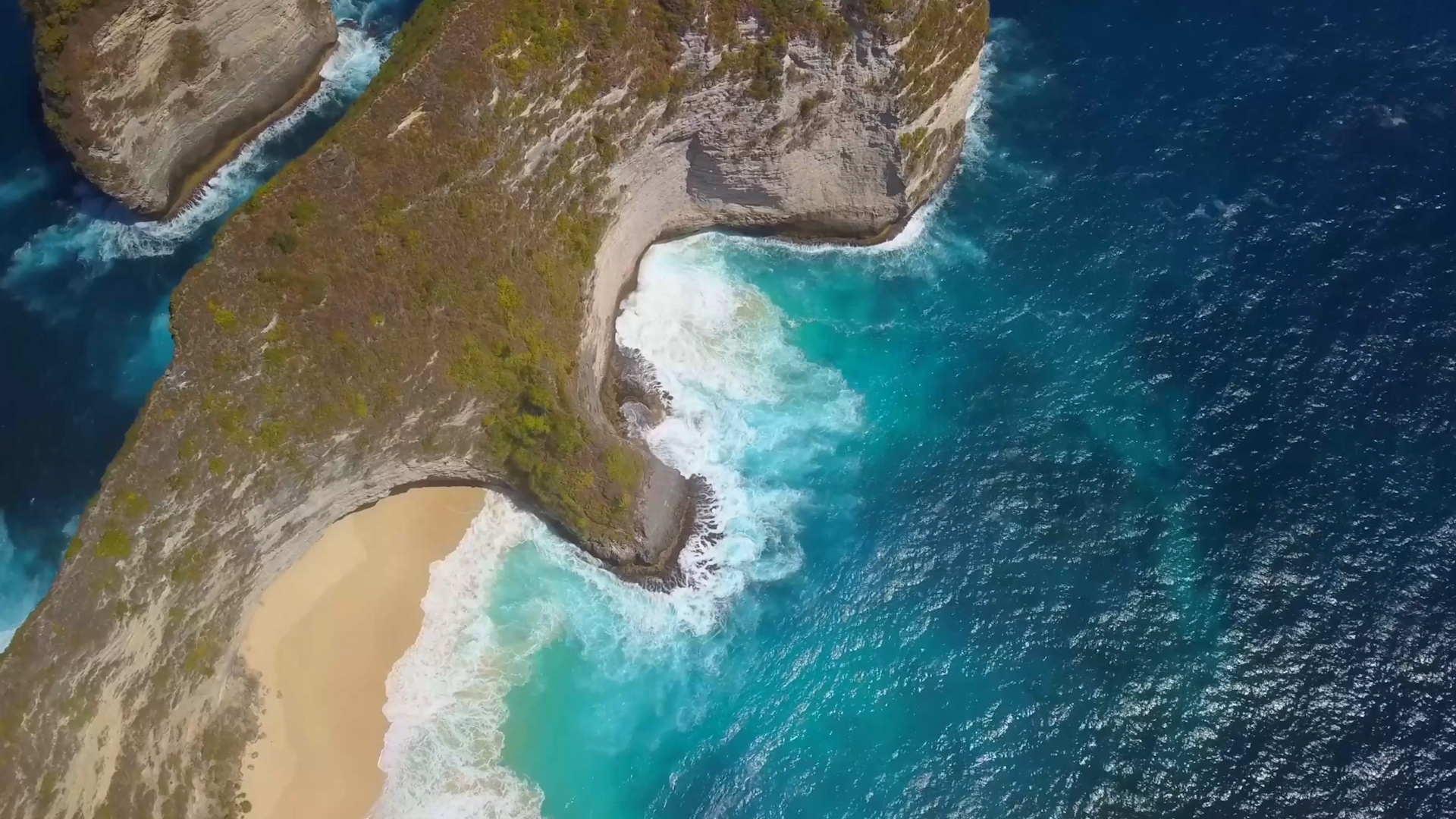 Iconic views over Bali, Indonesia: Beaches, temples, rice terraces in ...