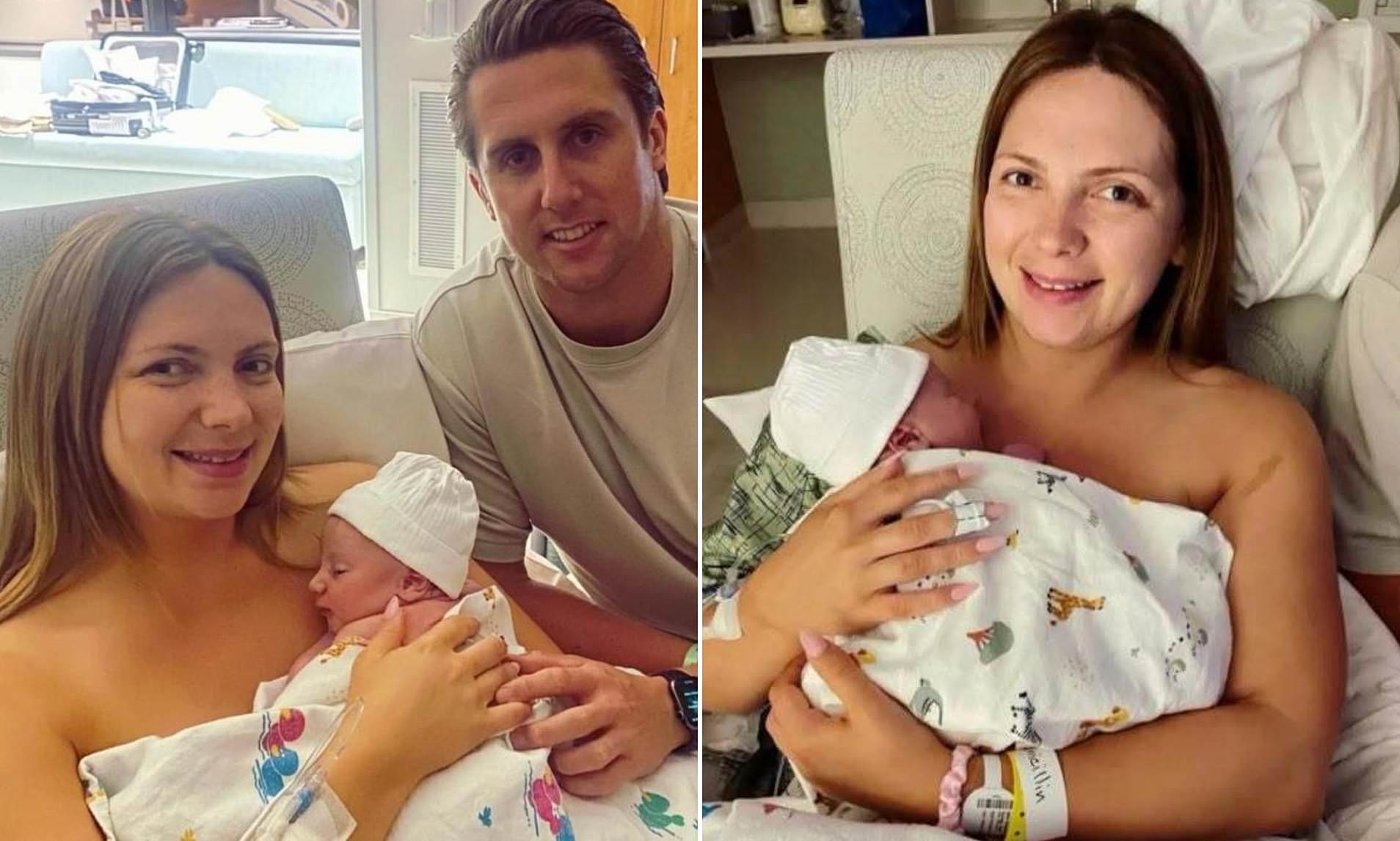 British woman has pioneering womb surgery to treat her unborn baby when she was 26 weeks pregnant