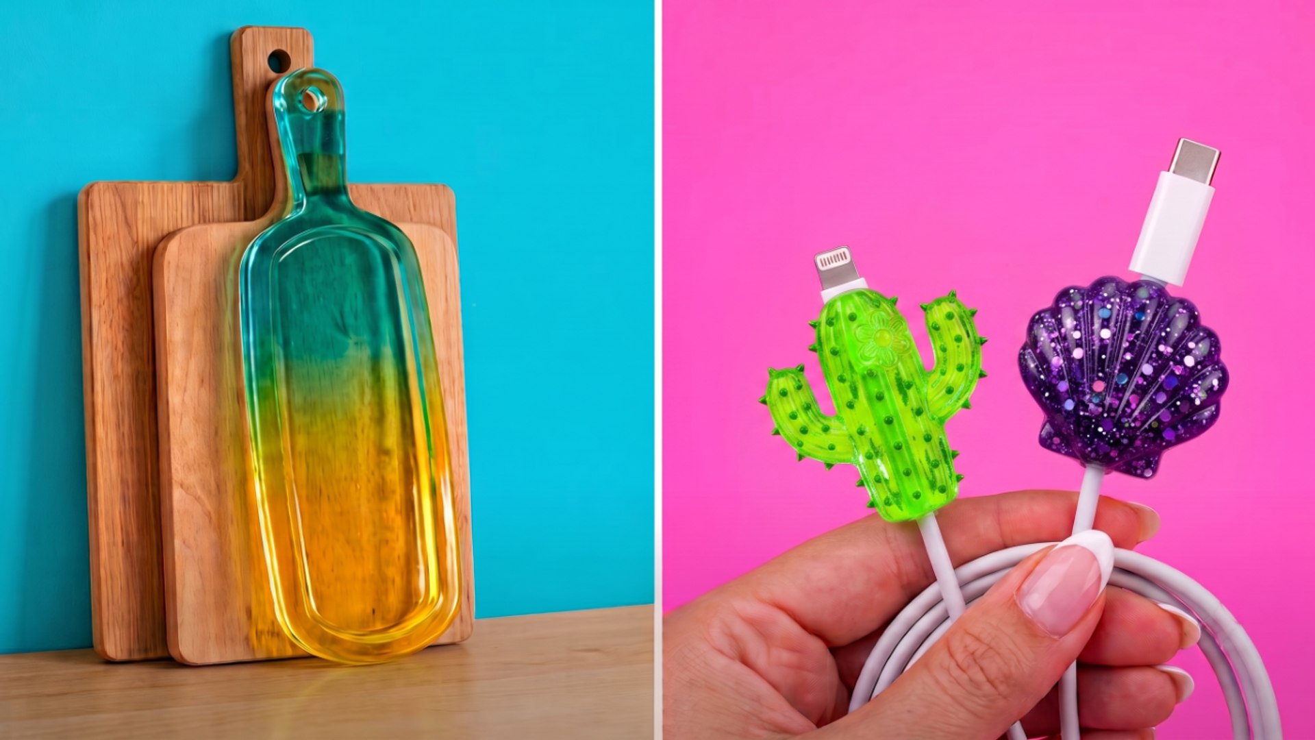 Stunning epoxy resin crafts for your home & everyday life!💎