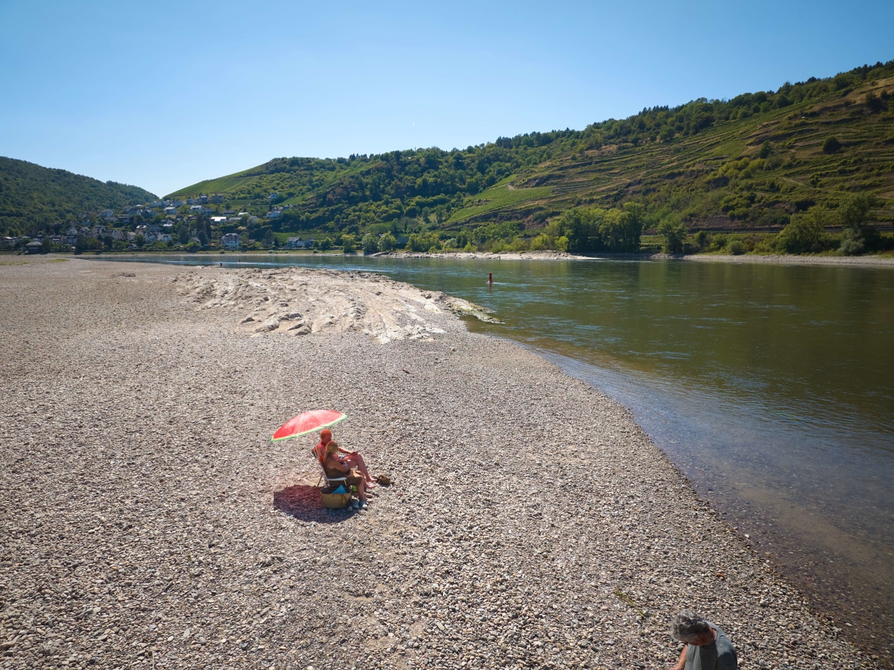 Ships can't move and power plants shut down as drought saps Europe's rivers