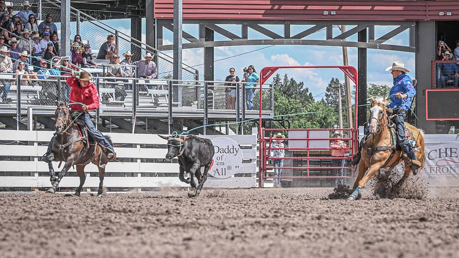 Longstanding friendship carries team roping duo into contention for world title