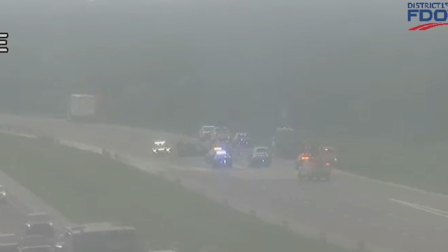 2 hospitalized in multi-vehicle crash on I-4 in Lakeland