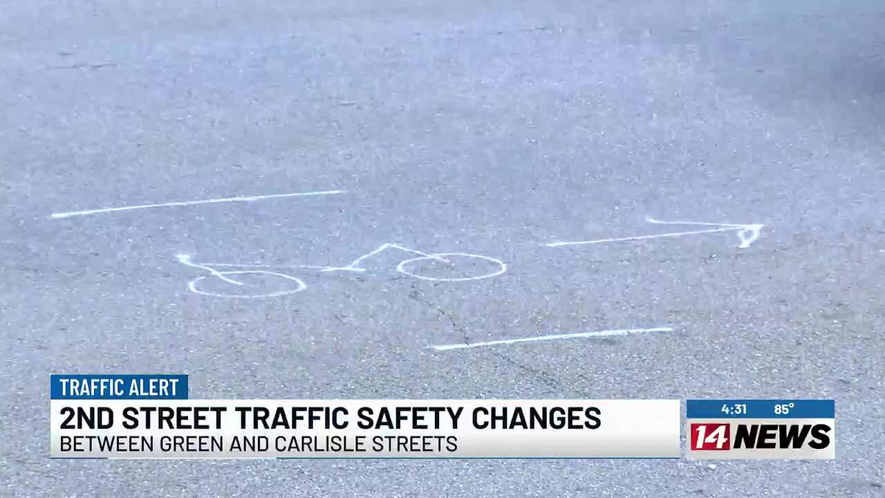 Henderson's 2nd Street reducing lanes to boost safety
