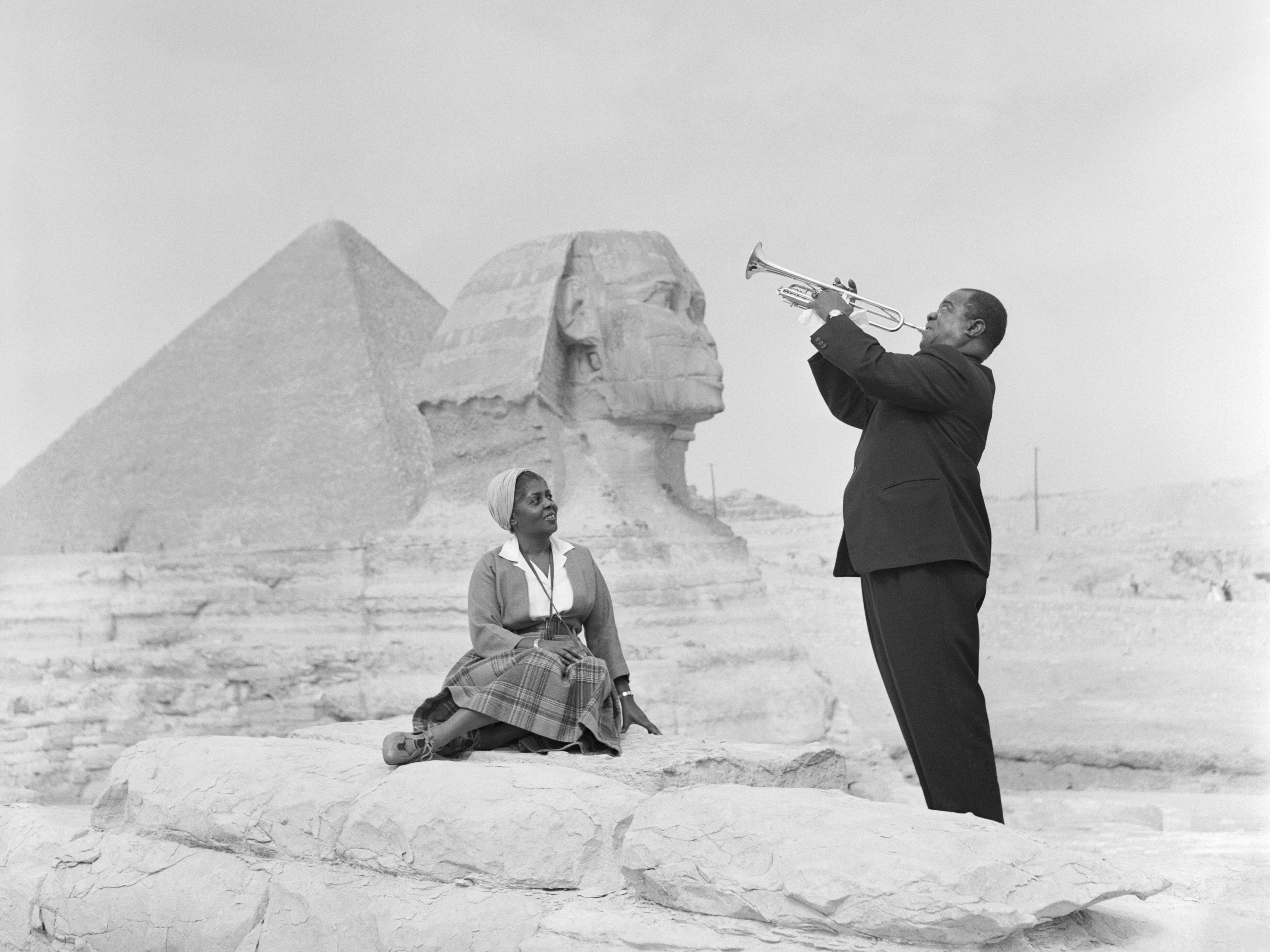 Louis Armstrong at the Pyramids: The story behind jazz’s most charming ...