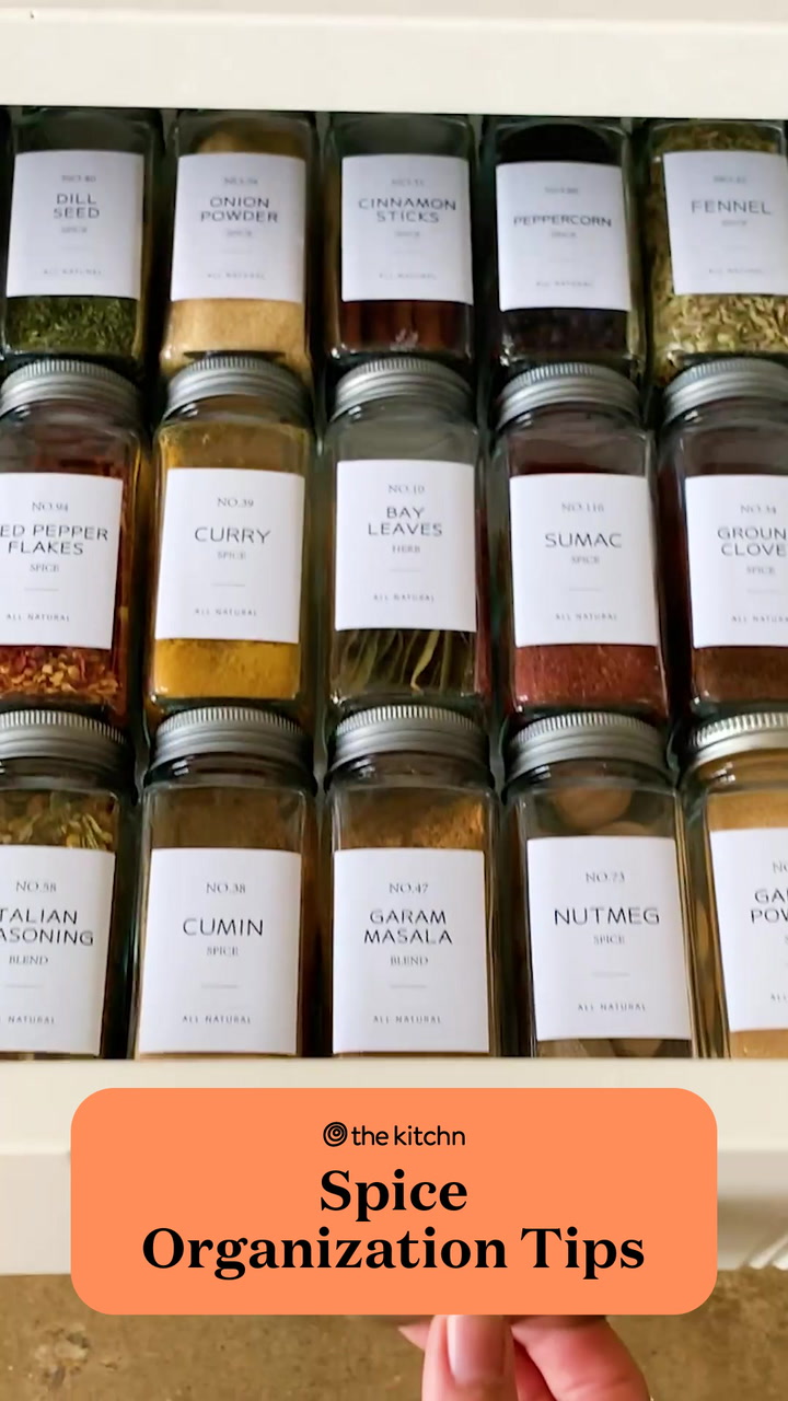 How to organize your spices