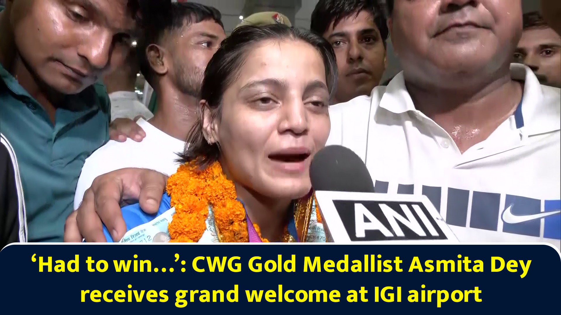 'Had to win…': CWG gold medallist Asmita Dey receives grand welcome at ...