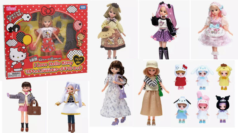 Licca-Chan I love Hello Kitty doll and more available at Hot Topic