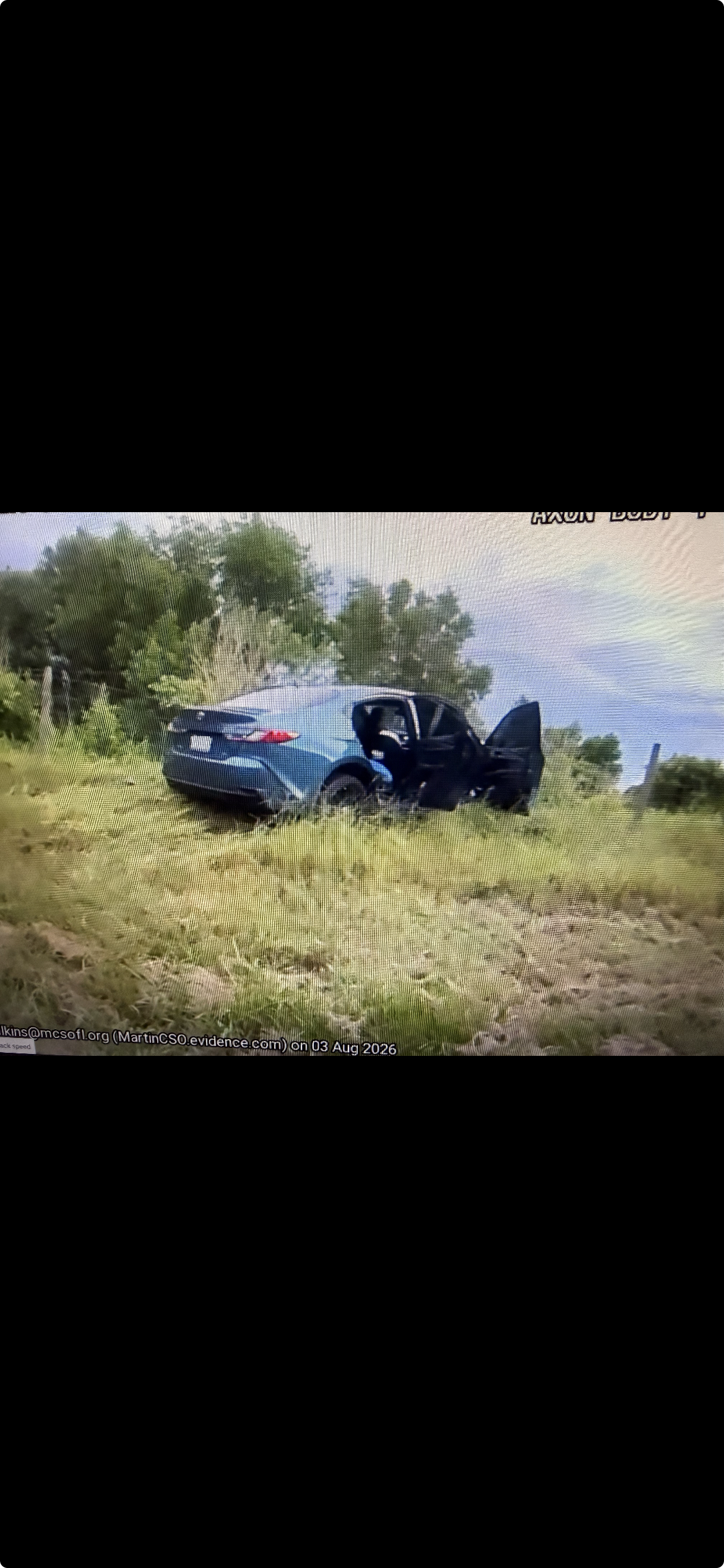 Man arrested after PIT maneuver in Martin County sends family's car into barbed-wire fence