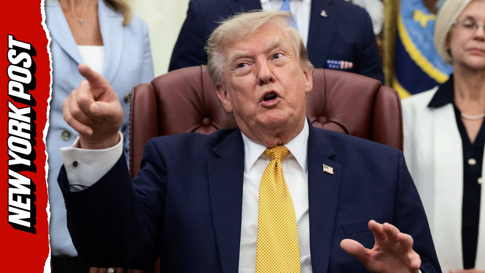 Trump torches media during fiery Oval Office remarks: 'Nobody watched it'