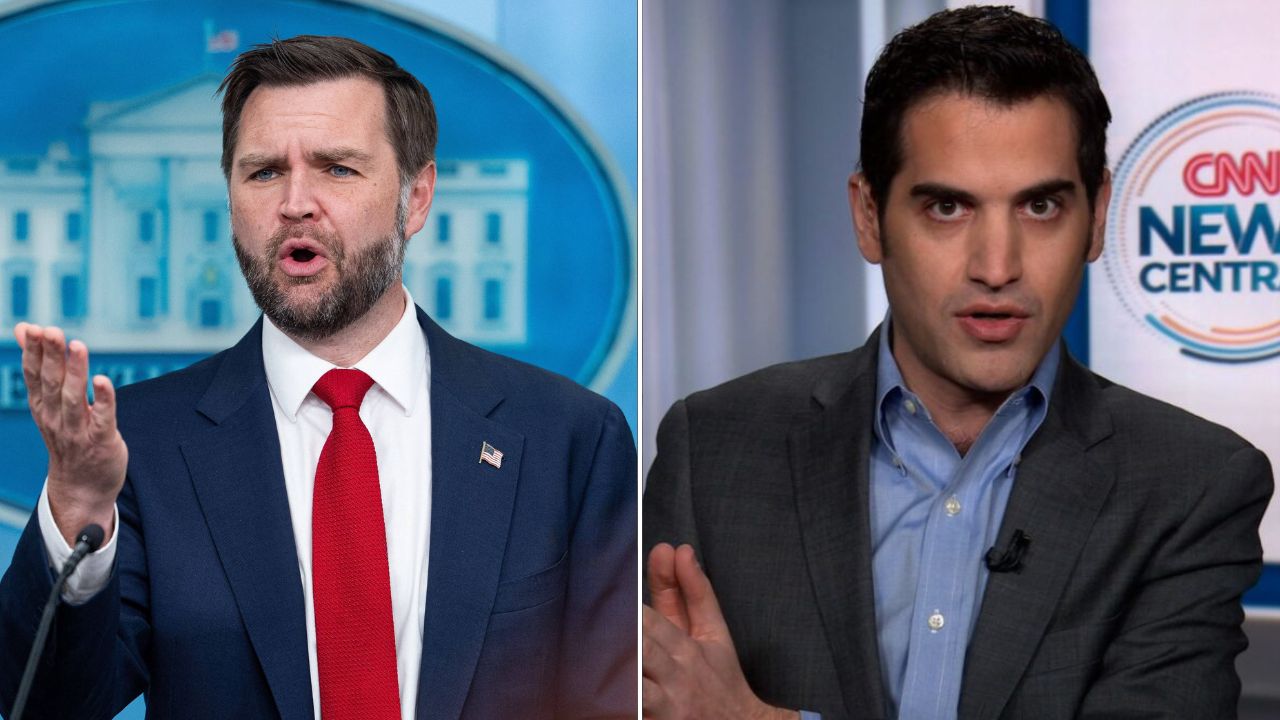 Vice President JD Vance is 'dropping like a rock' in 2028 presidential primary polling, CNN's chief data analyst Harry Enten says