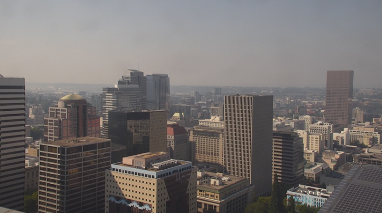 Portland has worst air quality in the US as wildfire smoke lingers