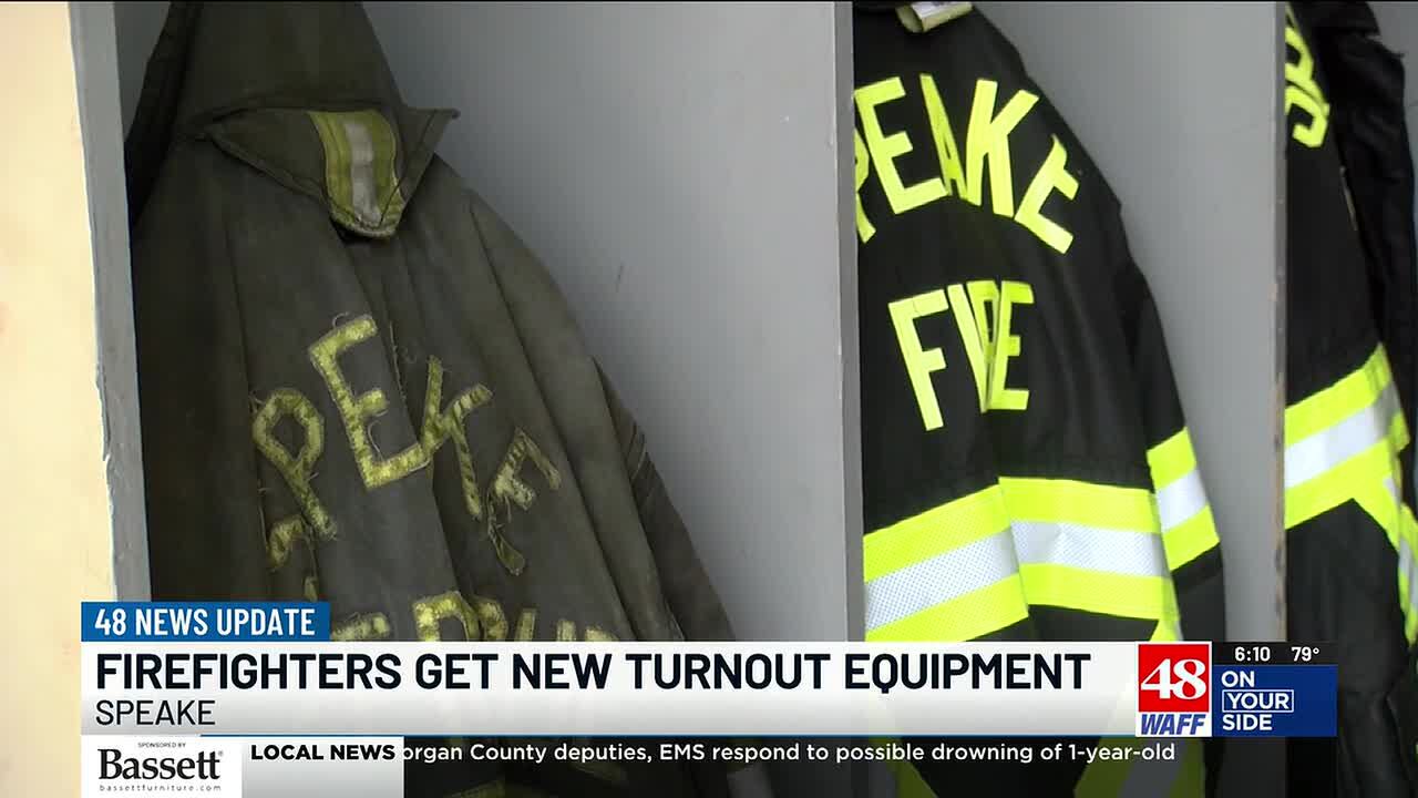 Speake Volunteer Fire Department receives $110K federal grant for new gear