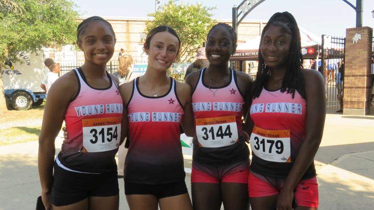 'Seeing that time on the clock was shocking' | Young runners relay team breaks 17-year record at Games of Texas