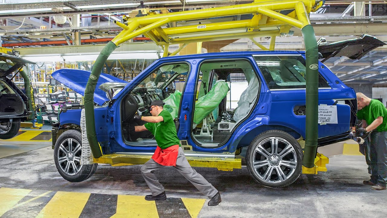 How they produce Range Rover from scratch in England