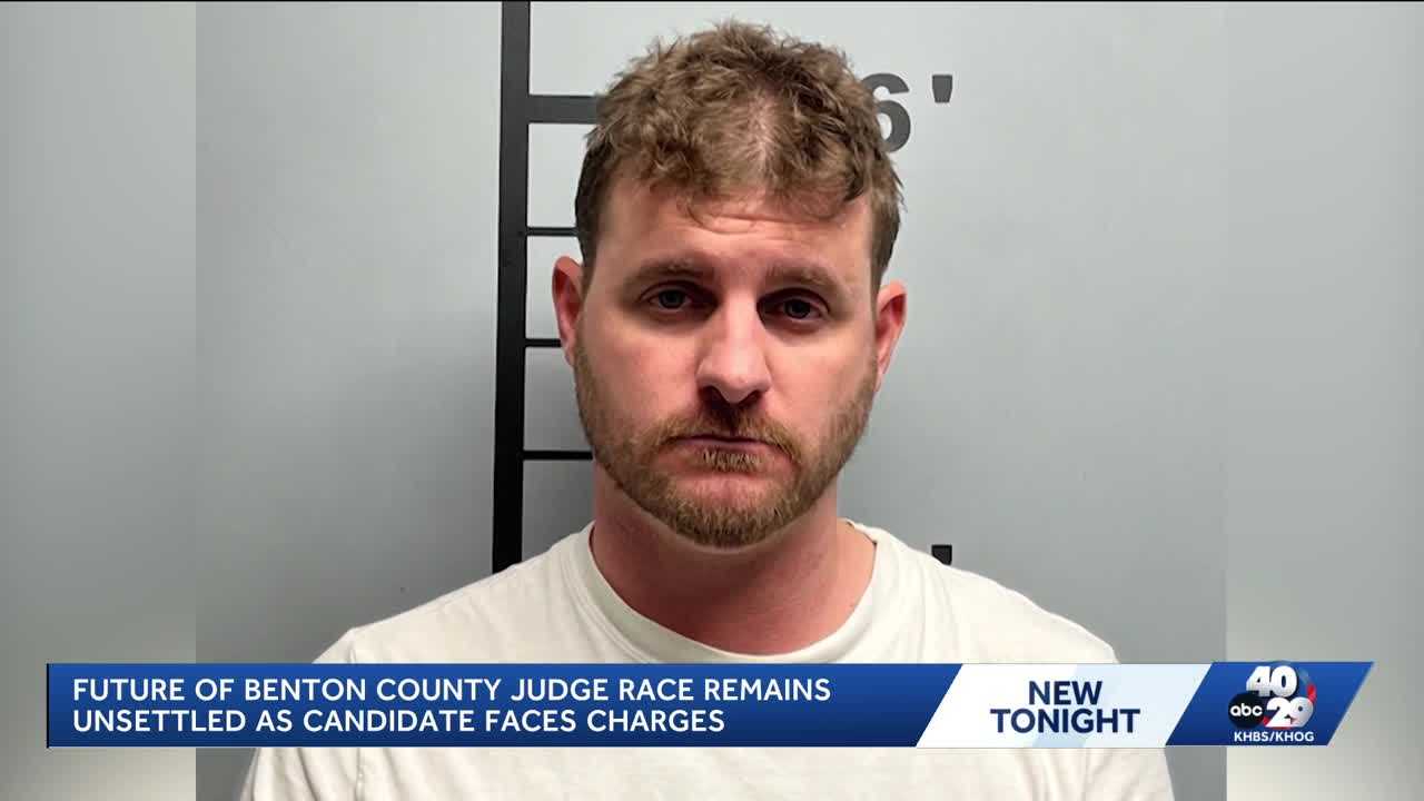 Future of Benton County judge race uncertain after candidate's arrest