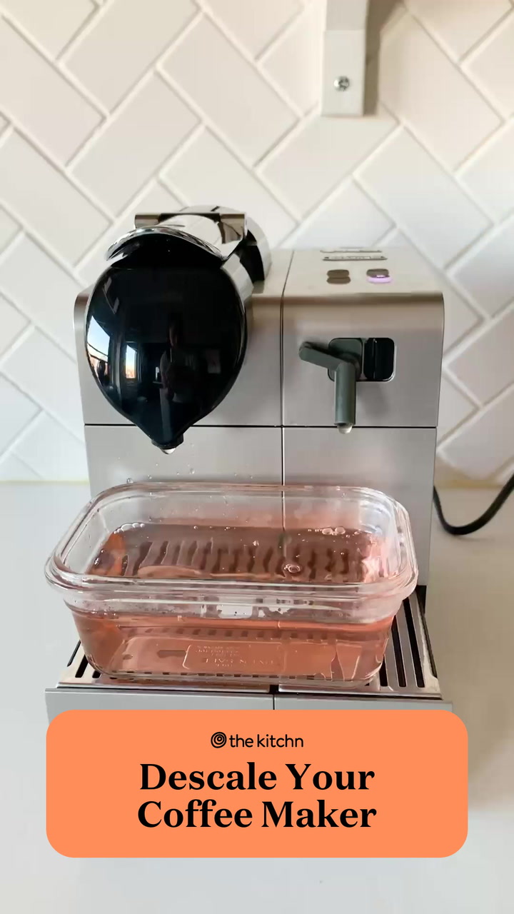 How to descale your coffee machine