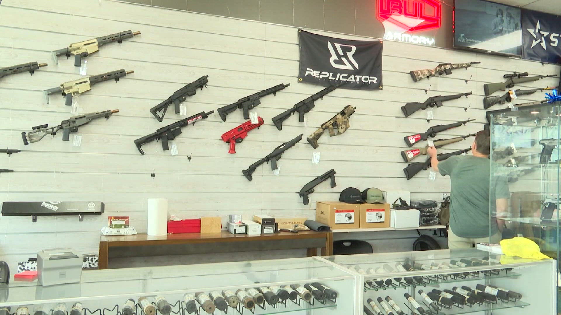 CBI says it had a record number of firearm background checks last month