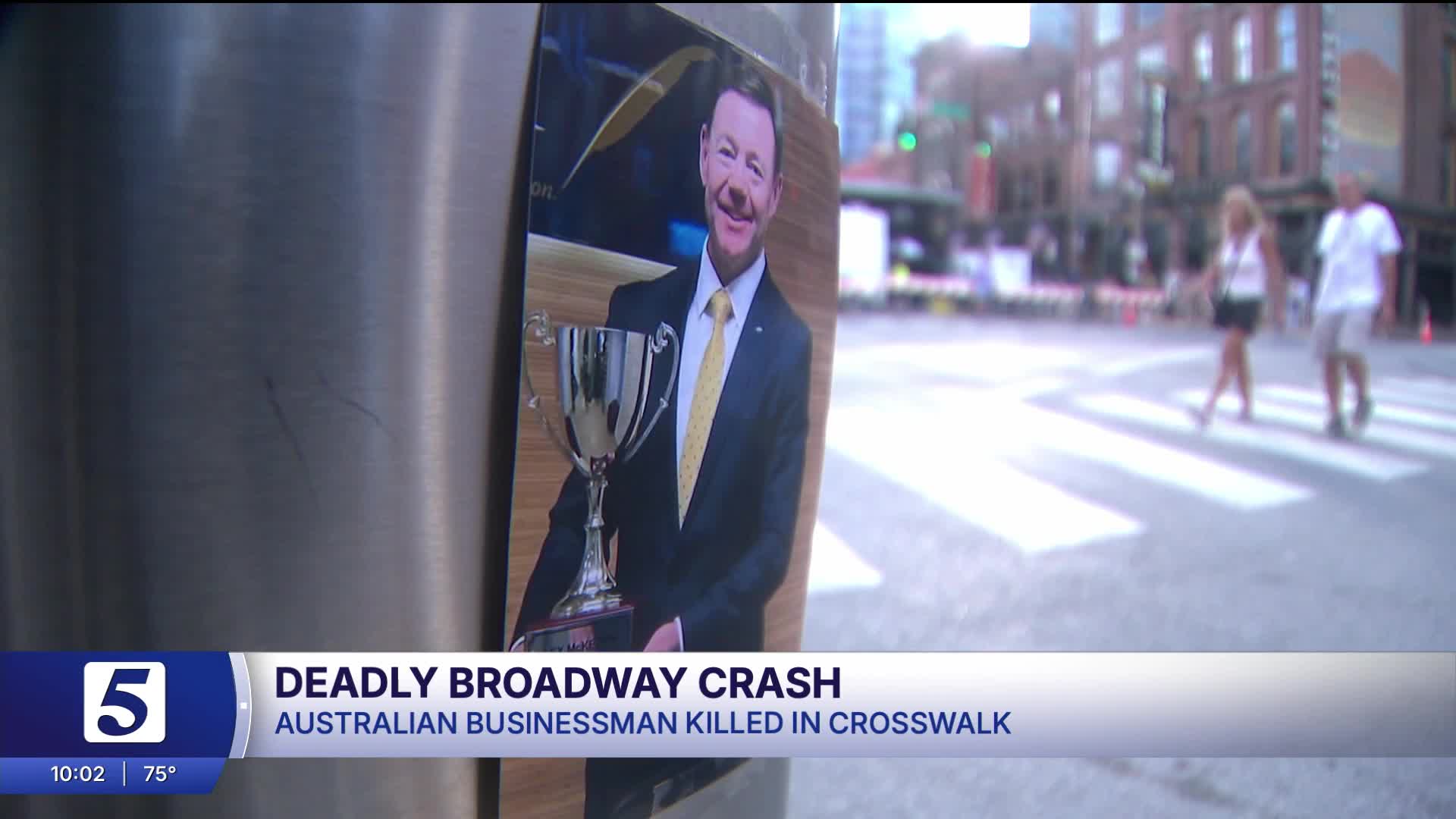 Australian insurance leader Tim Wedlock killed in Nashville Broadway crash