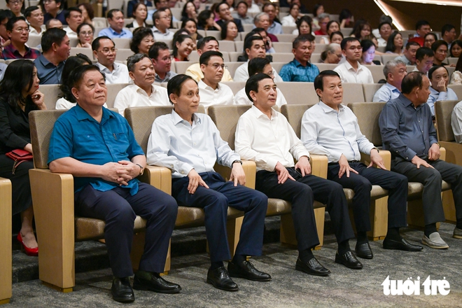 Ba đại tướng cùng dự hòa nhạc Giai điệu Tổ quốc