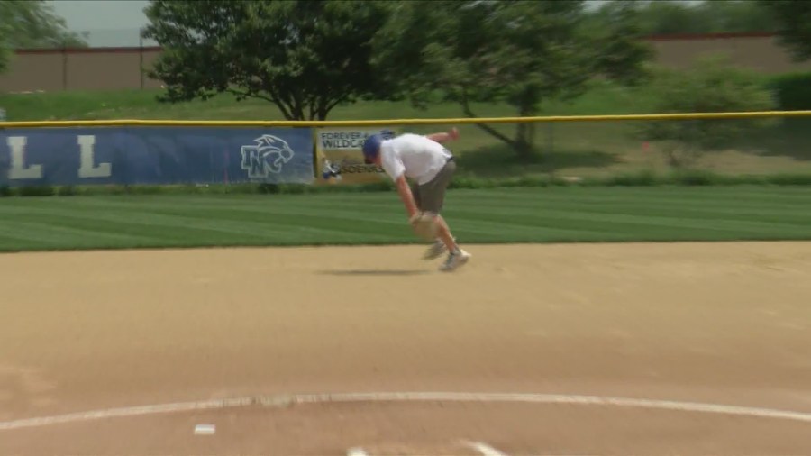 Go 4 it: Infield practice with North softball