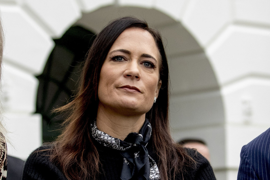Former top Trump aide files restraining order against House Republican