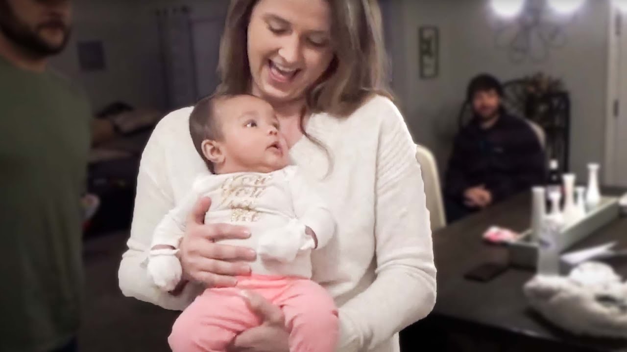 Couple surprises family with adoption announcement | Heartsome