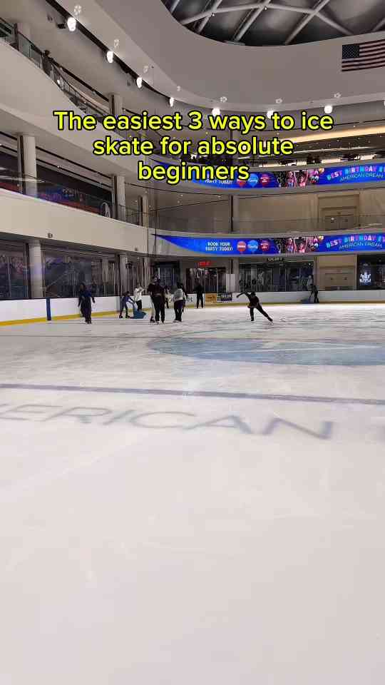 Beginner ice skating techniques to learn first