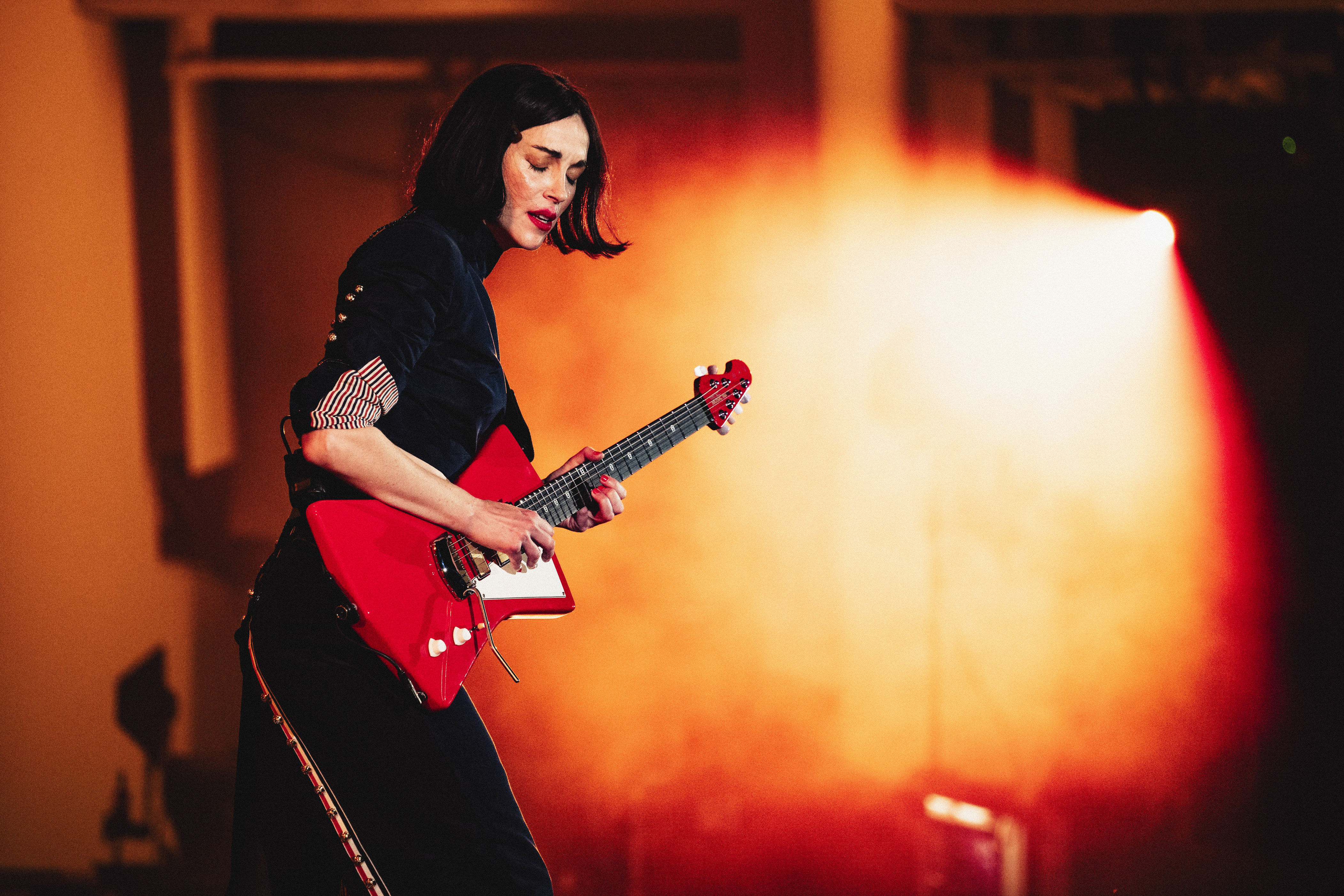 St. Vincent brings cinematic orchestral tour to Hollywood Bowl