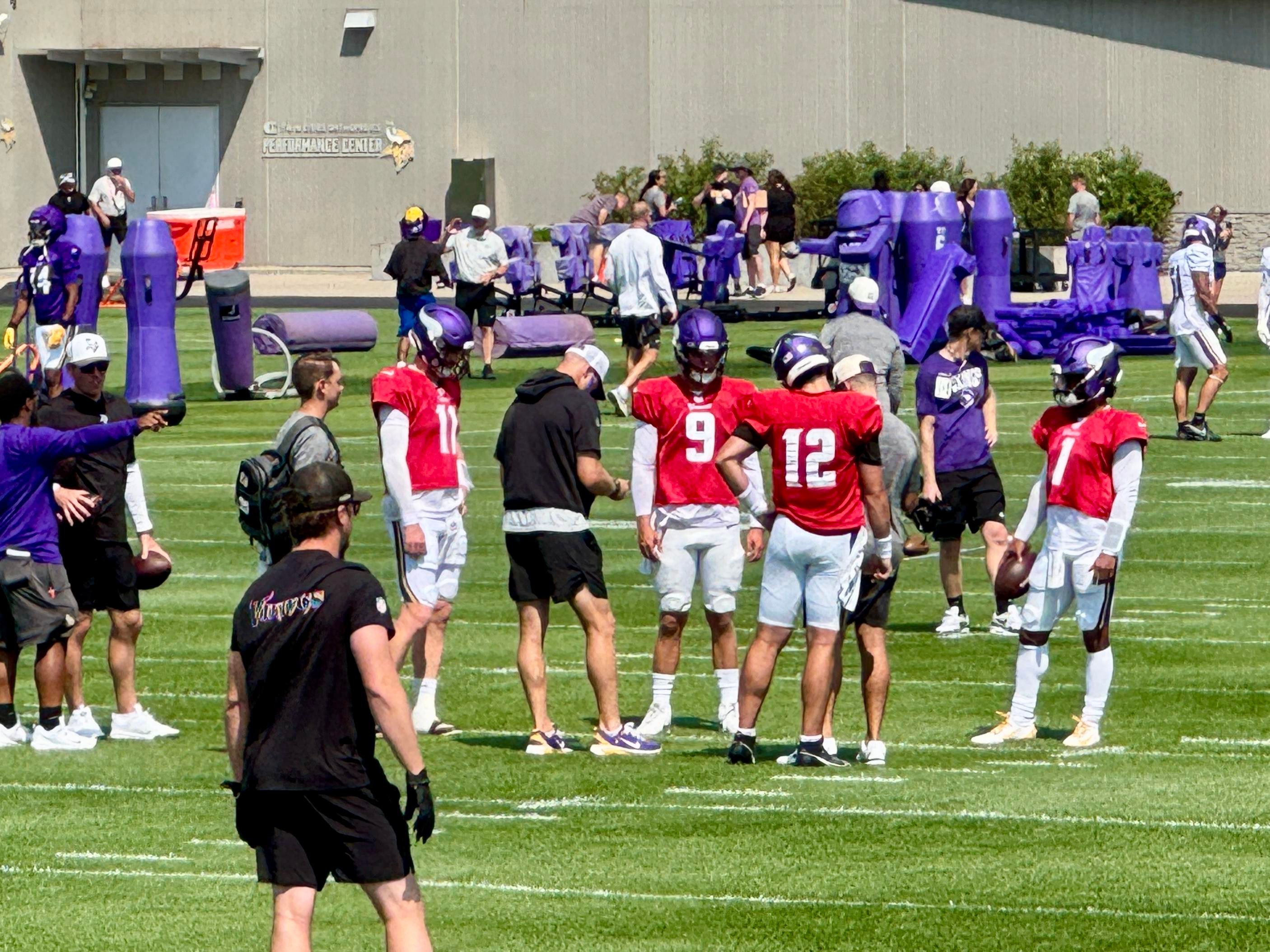 Vikings training camp notes: 8/3 edition