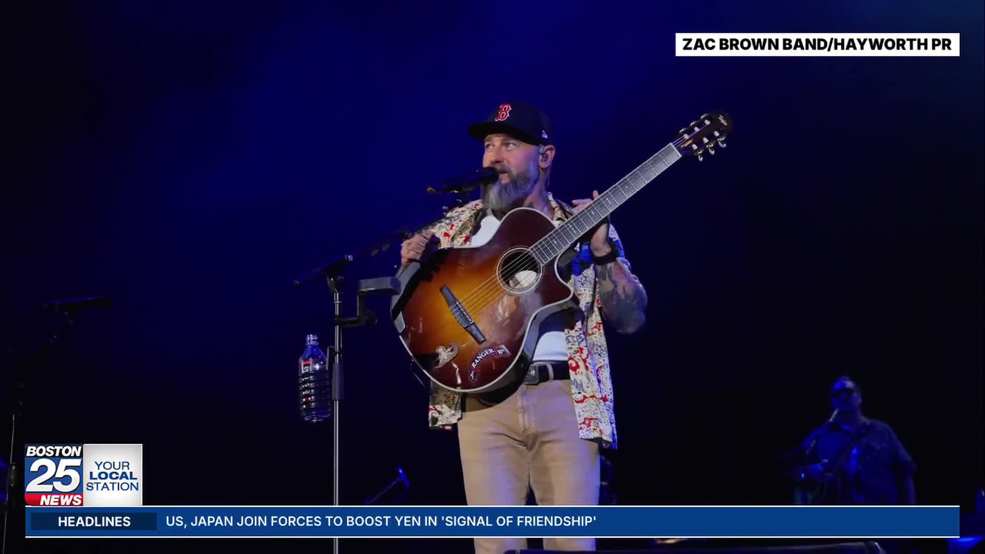 Zac Brown Band gives away free cruises to every concert fan at Boston's Fenway Park