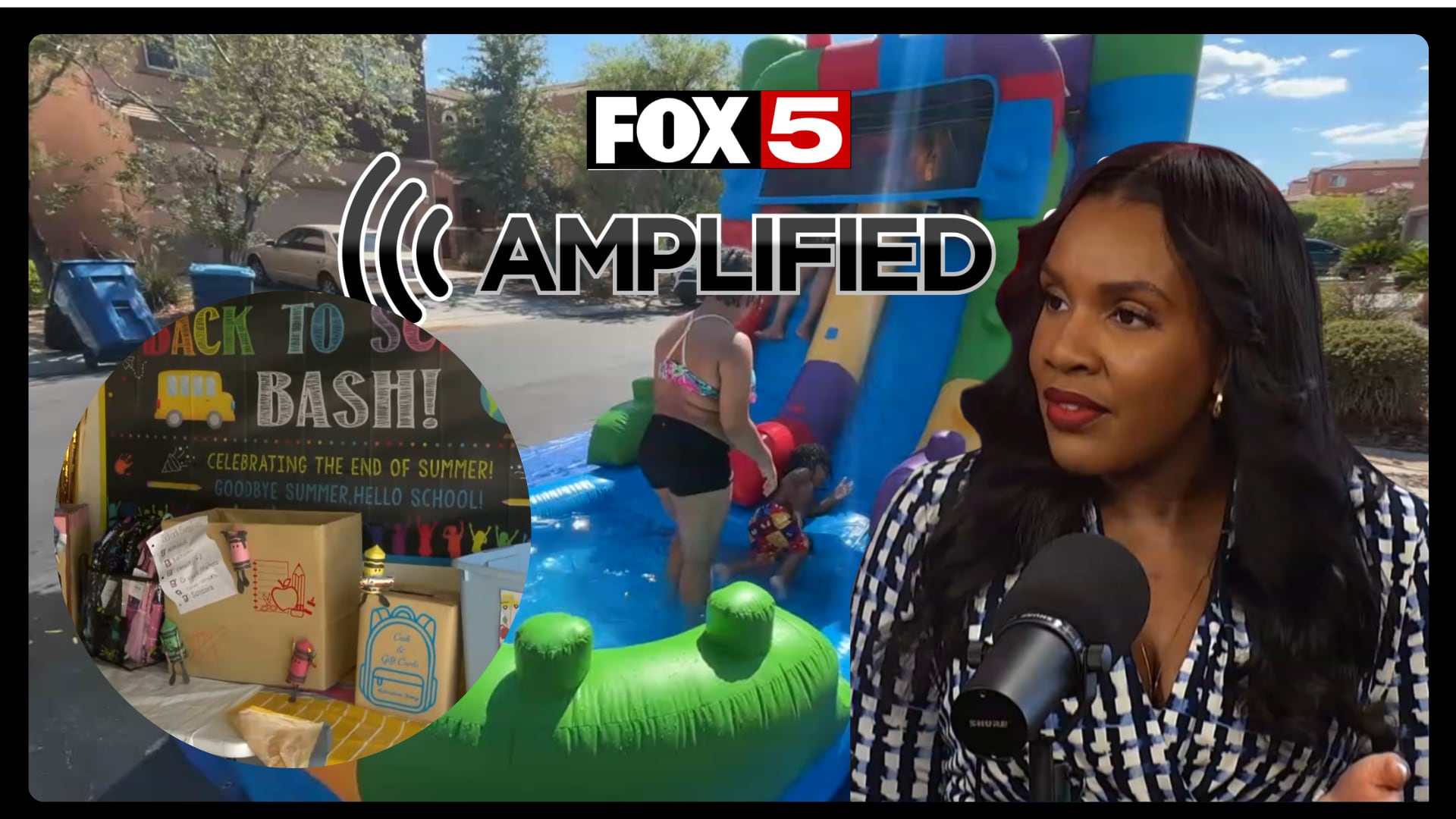 Amplified: Birthday donations fuel back-to-school drive