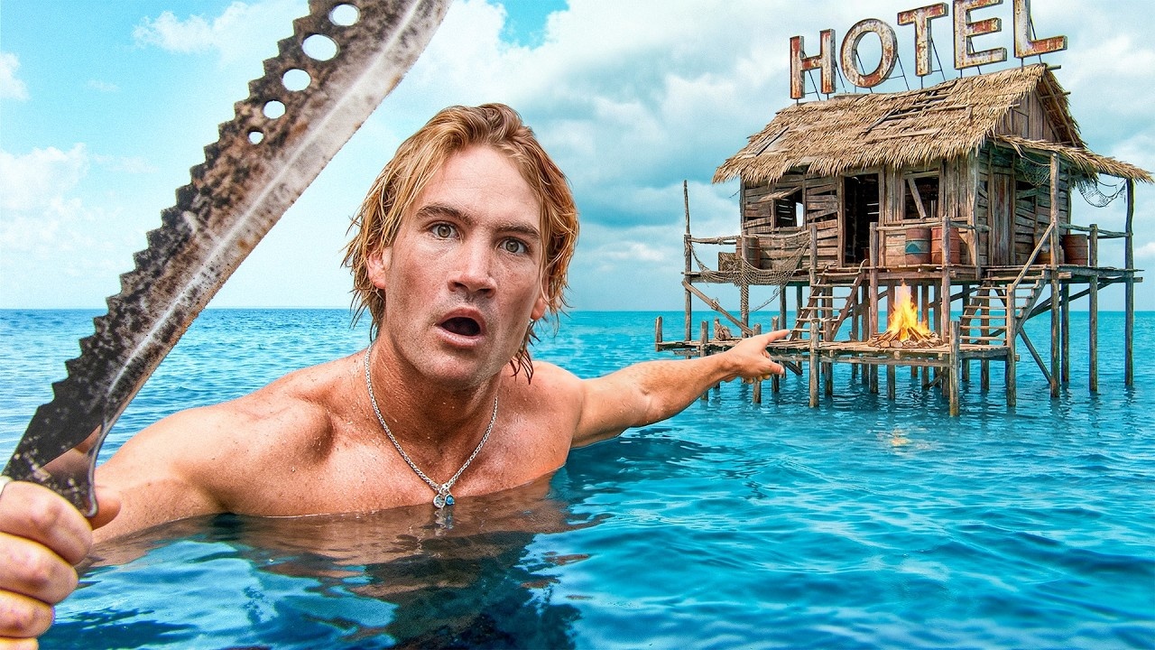 The world's most remote hotel... it turned into a survival challenge.