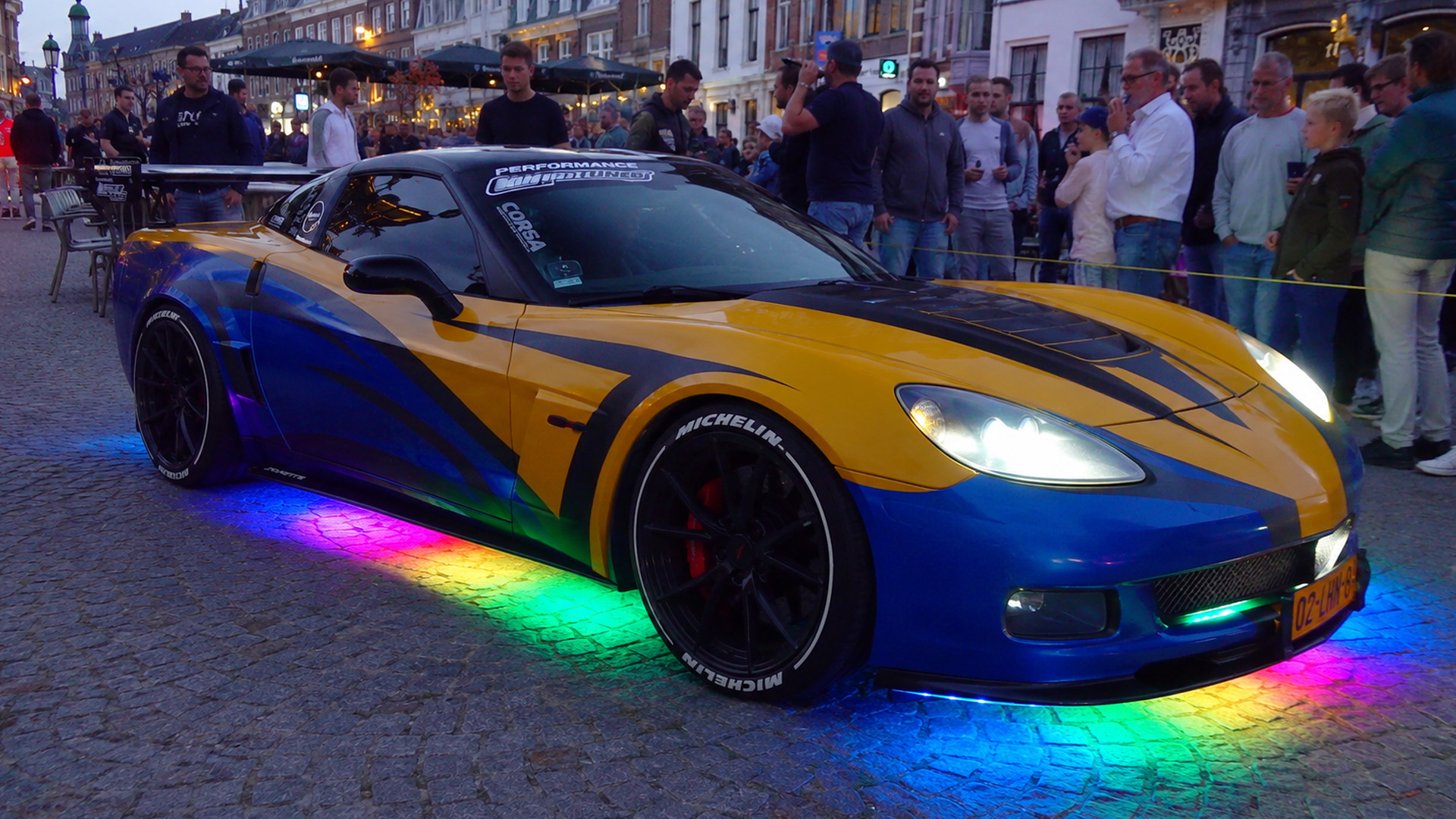 Chevrolet Corvette C6 Z06 laat opvallende custom styling zien
