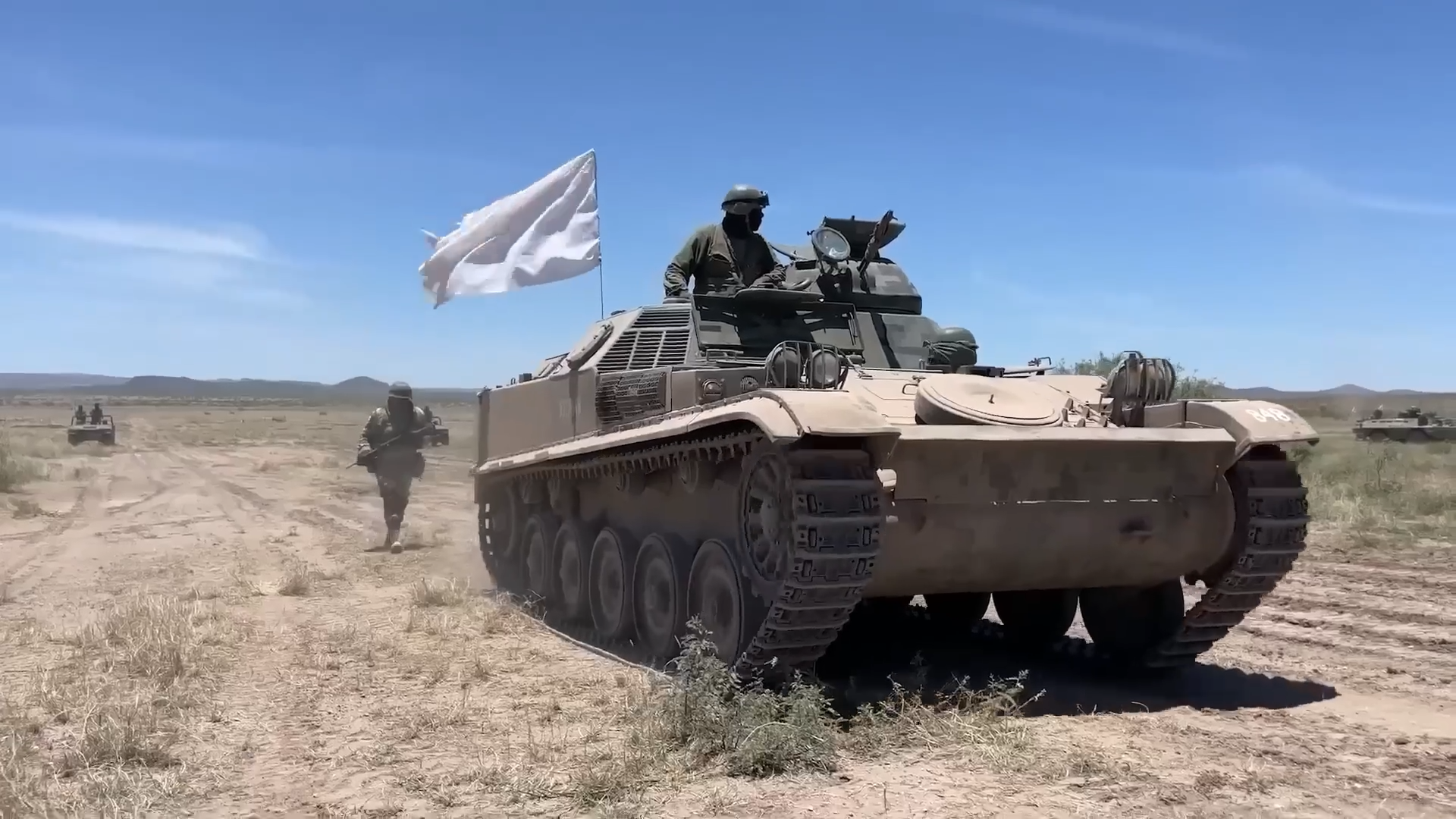 Mexico’s motorized cavalry - Humvees, pickups, and armed patrols