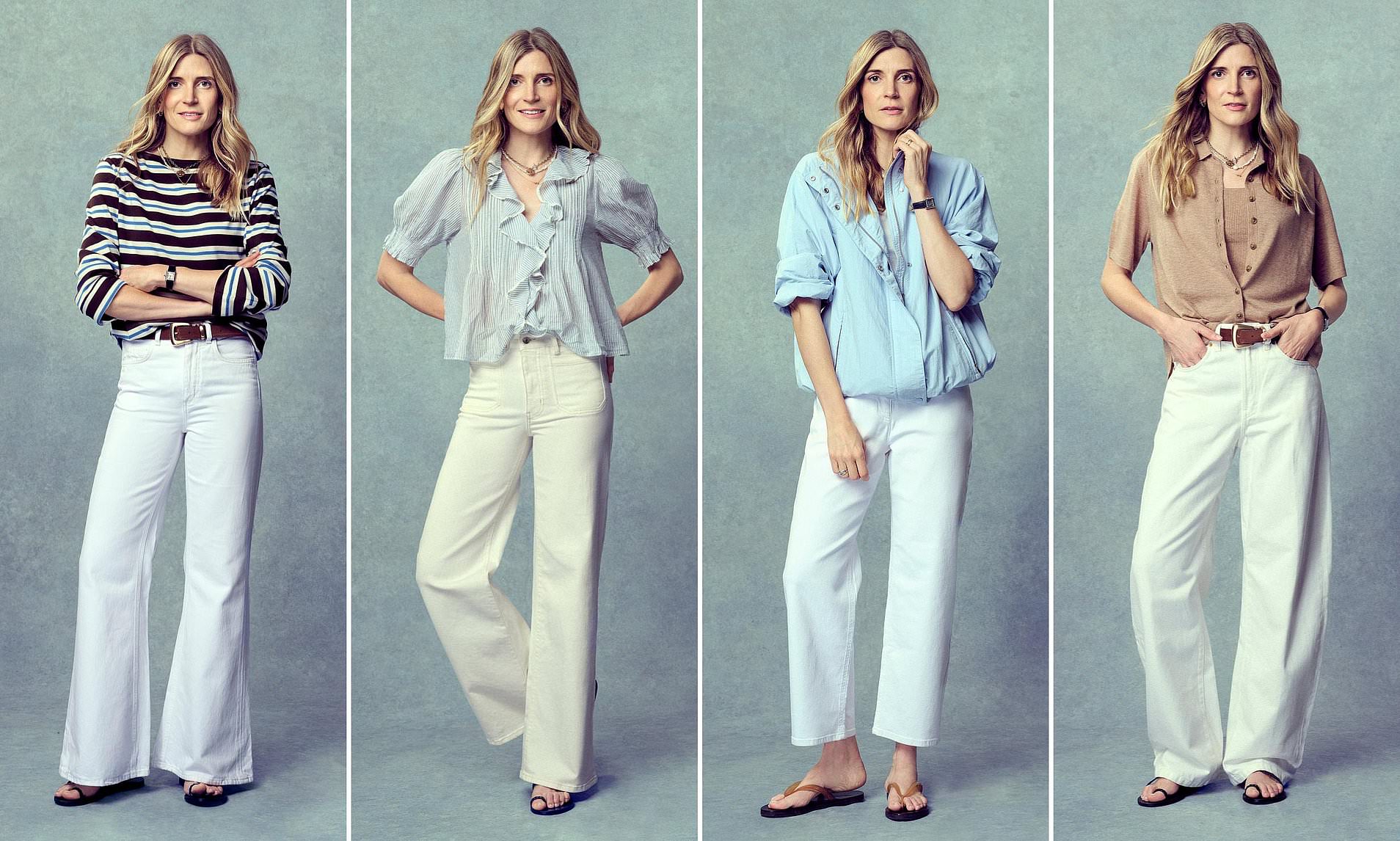 Think you can't wear white jeans? Here are the seven that flatter every body shape