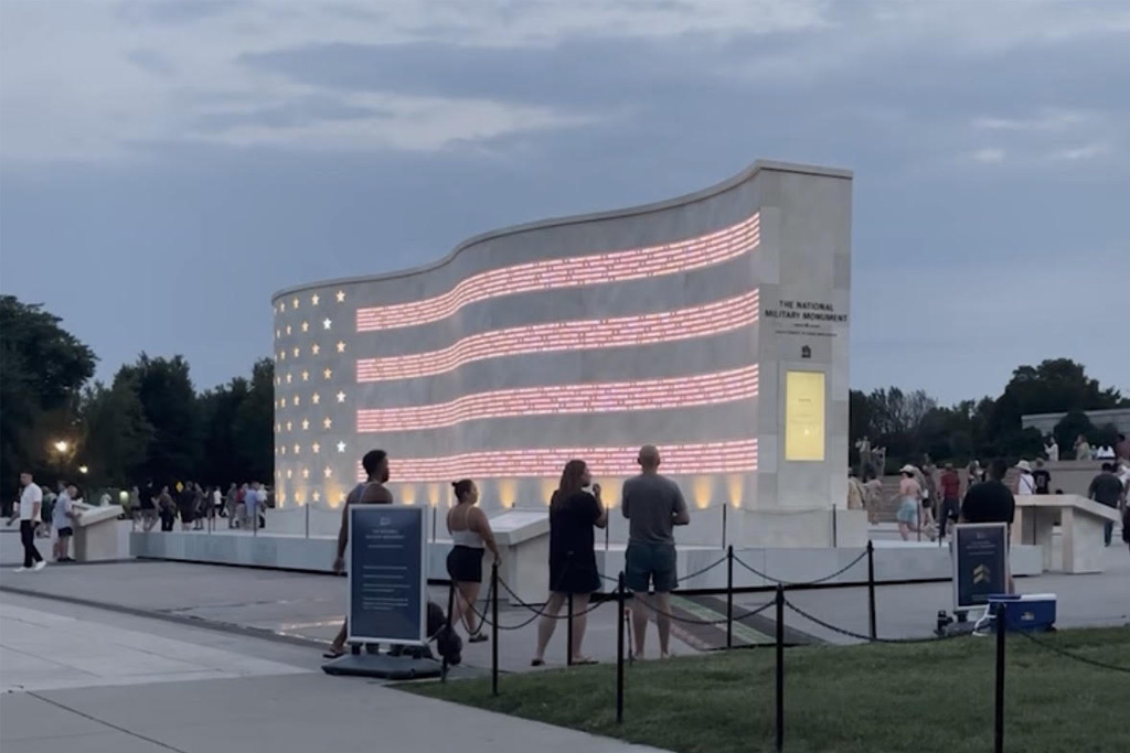 Watch: USAA unveils new military monument in front of Lincoln Memorial