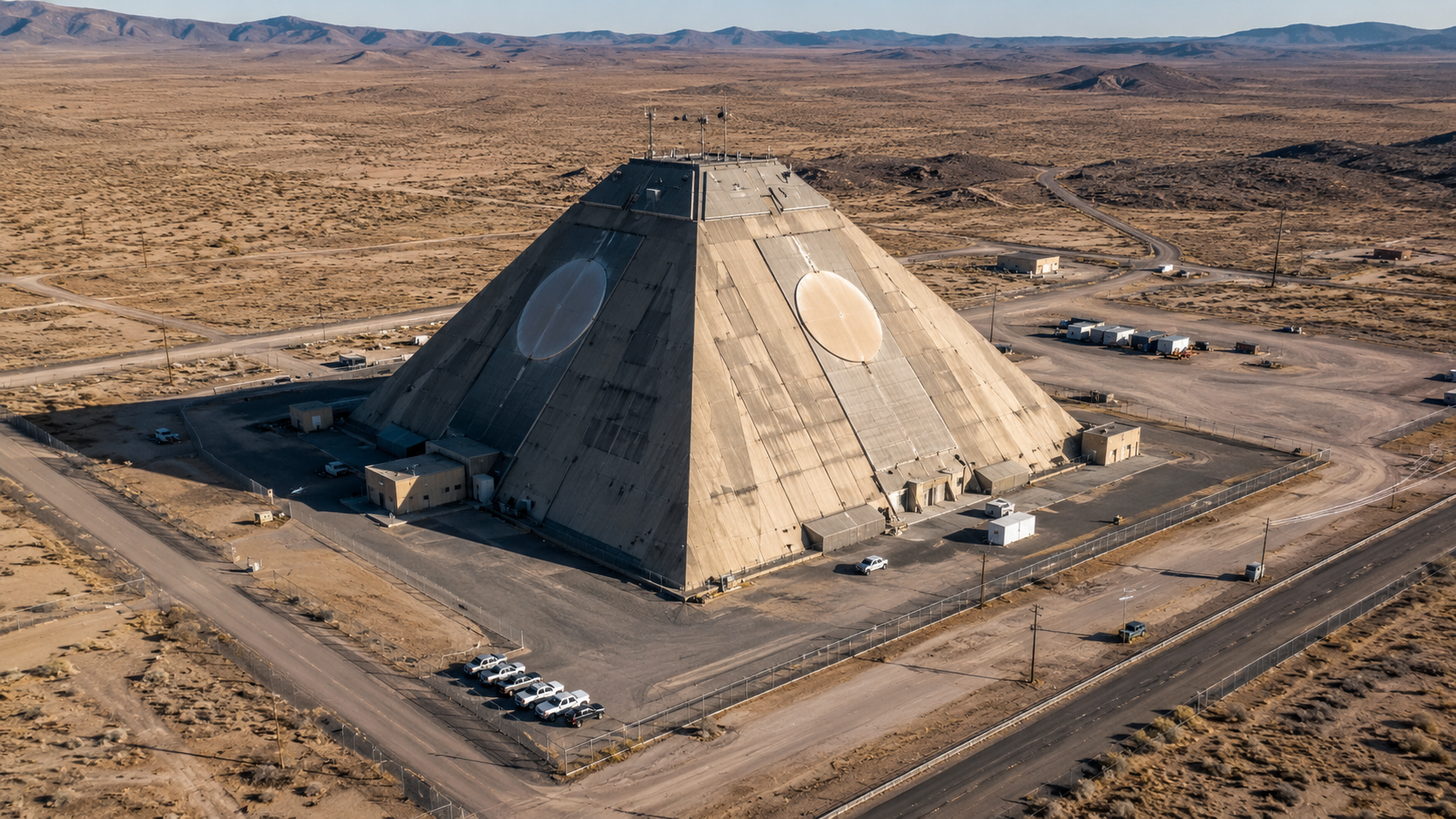 The secret pyramid hidden in America's desert