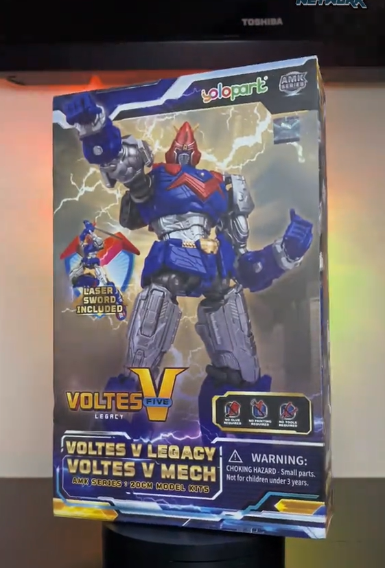 Voltes V Legacy Yolopark AMK mecha model overview