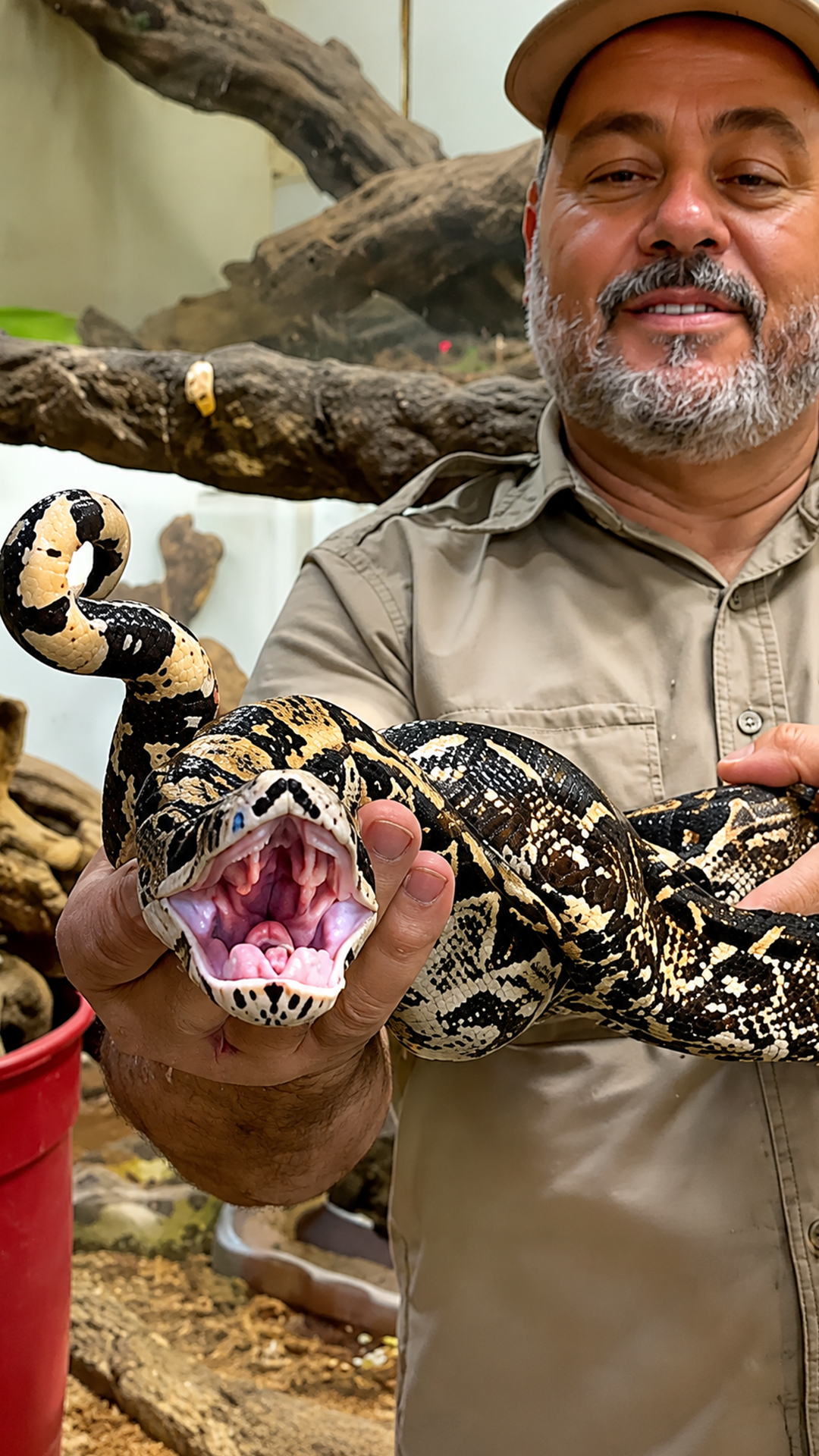 Snake bite warning signs explained through a close reptile interaction