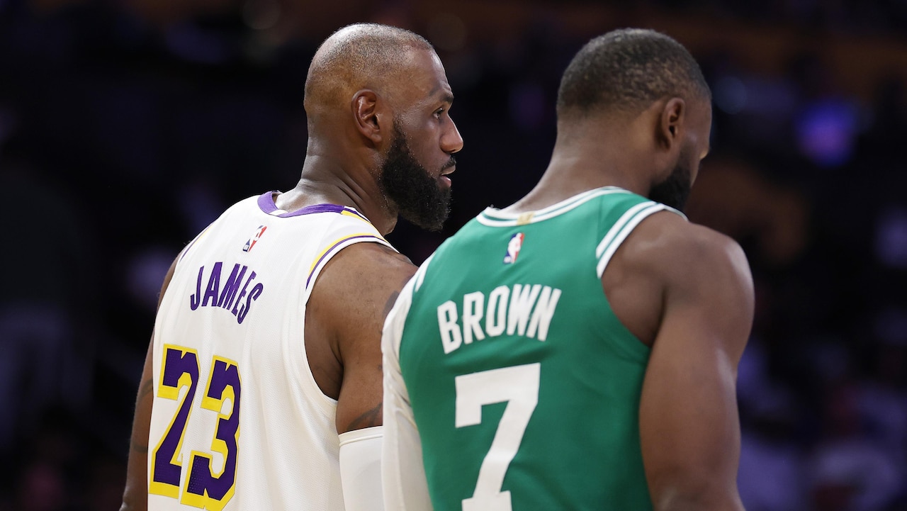 Jaylen Brown reveals LeBron James' response when he said 76ers would skydive if they won NBA title